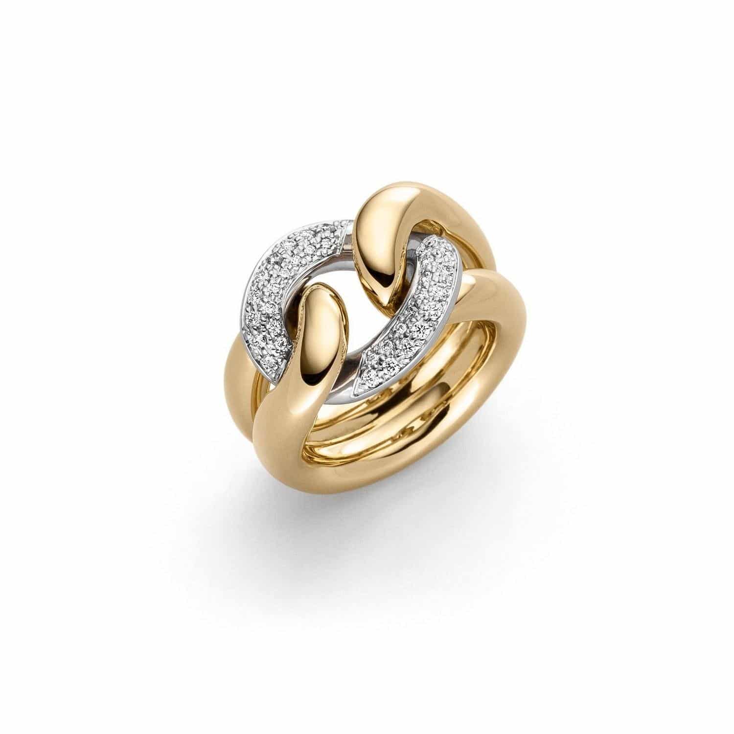 ISABELLE FA RING "DUCHESSE 15" PAVÉ - 13482-1B-RING-ROS