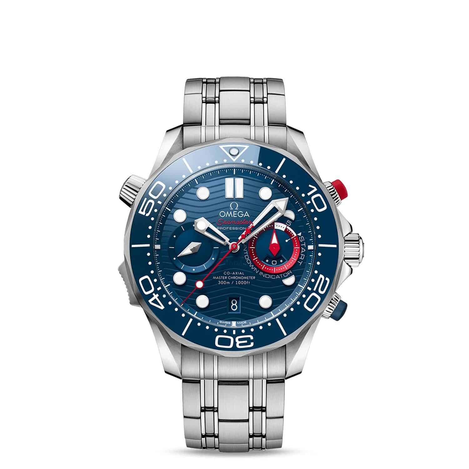 OMEGA DIVER 300M CHRONOGRAPH - AMERICA´S CUP 44 MM - O21030445103002