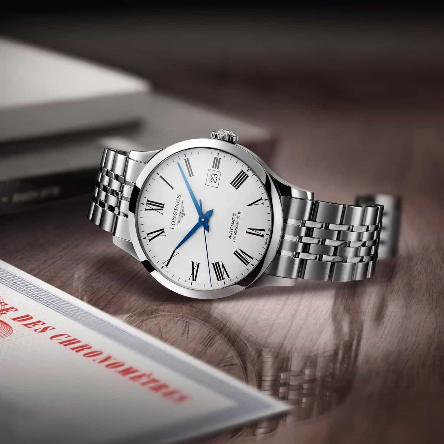 LONGINES RECORD COLLECTION 40MM - L28214116